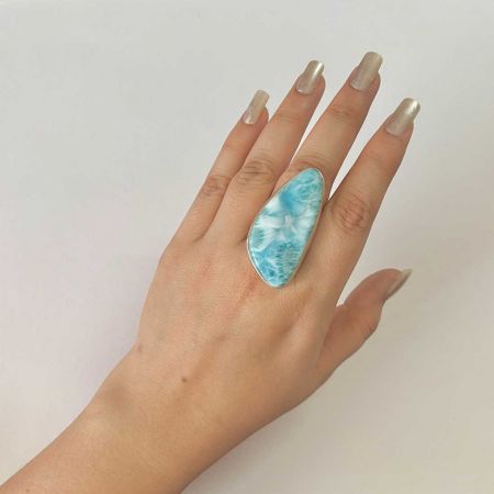 Larimar Ring