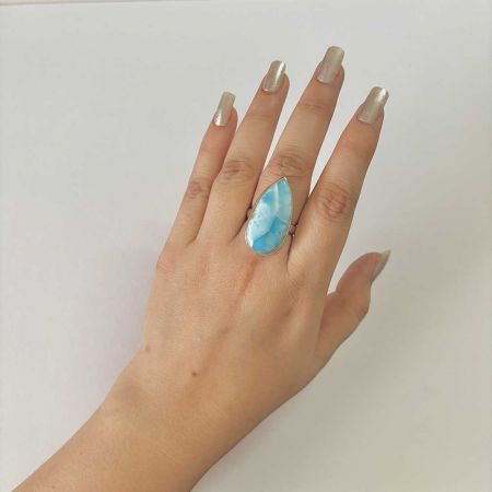 Larimar Ring
