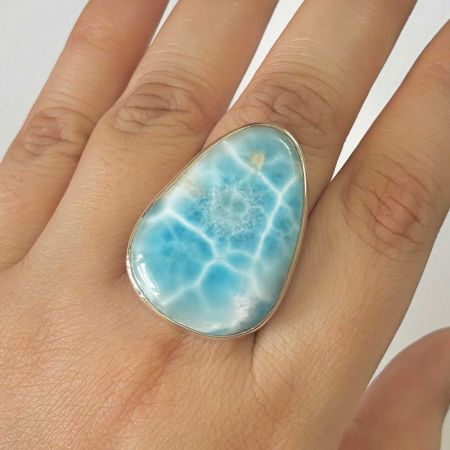 Larimar Ring