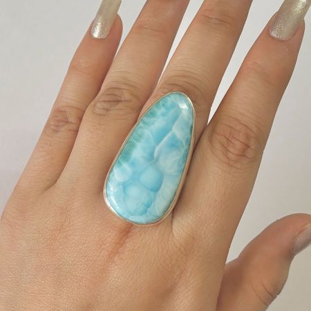 Larimar Ring