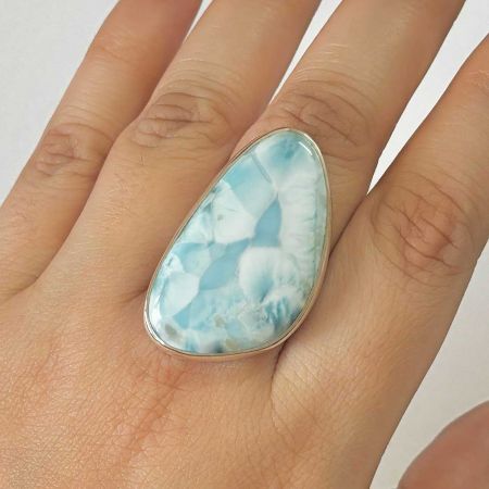 Larimar Ring