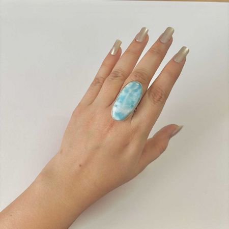 Larimar Ring