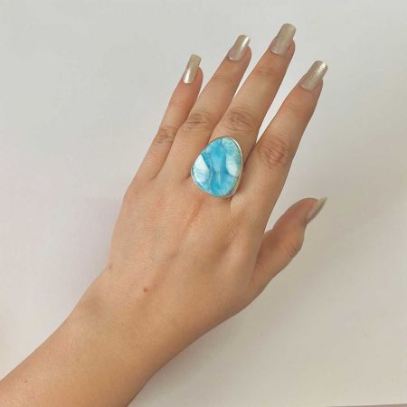 Larimar Ring