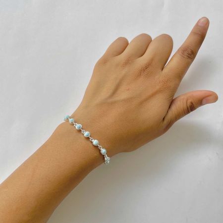 Larimar Bracelet