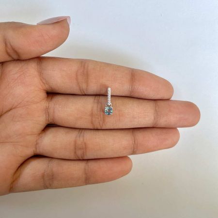 London Blue Topaz Pendant