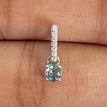 London Blue Topaz Pendant