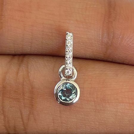 London Blue Topaz Pendant
