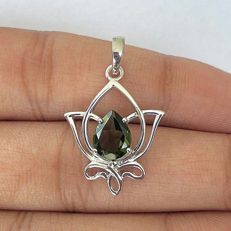 Moldavite Pendant