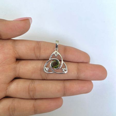 Moldavite Pendant