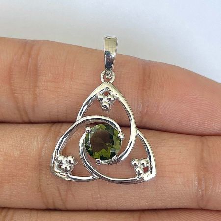 Moldavite Pendant