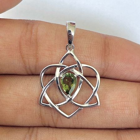Moldavite Pendant