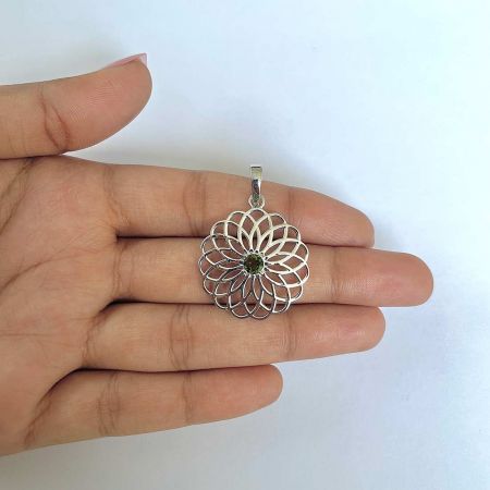 Moldavite Pendant