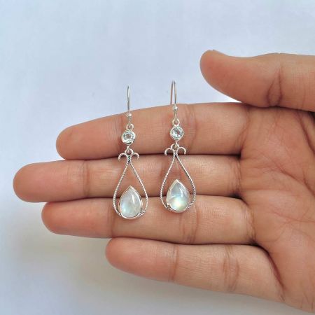 Moonstone Earring