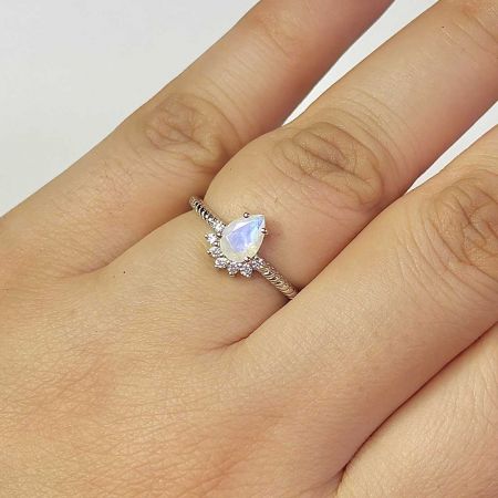 Moonstone Ring