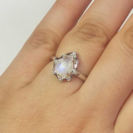 Moonstone Ring