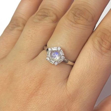 Moonstone Ring