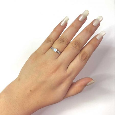 Moonstone-Ring