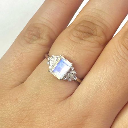 Moonstone Ring