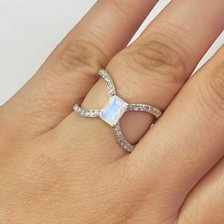 Moonstone Ring