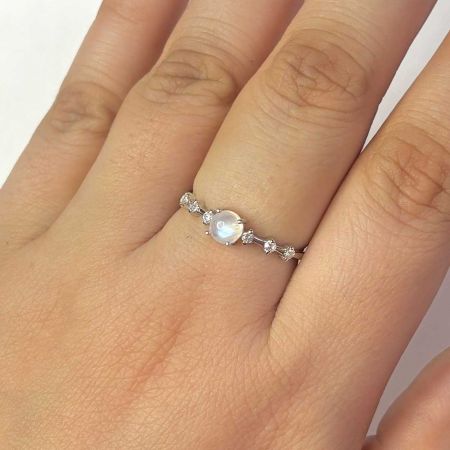 Moonstone Ring