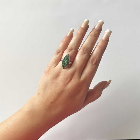 Uvarovite Ring