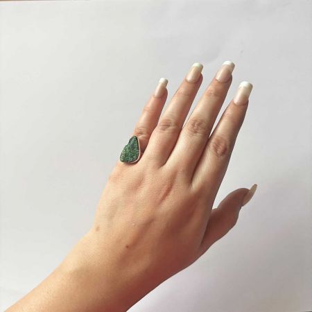 Uvarovite Ring