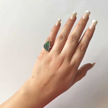 Uvarovite Ring