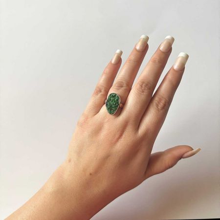 Uvarovite Ring