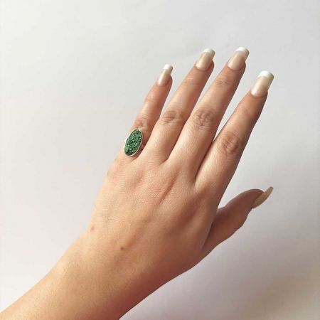 Uvarovite Ring