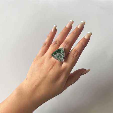 Uvarovite Ring