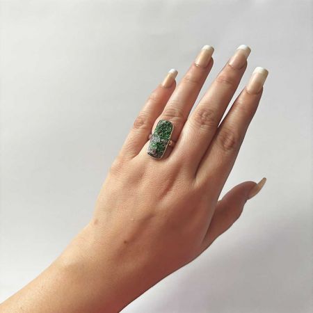 Uvarovite Ring