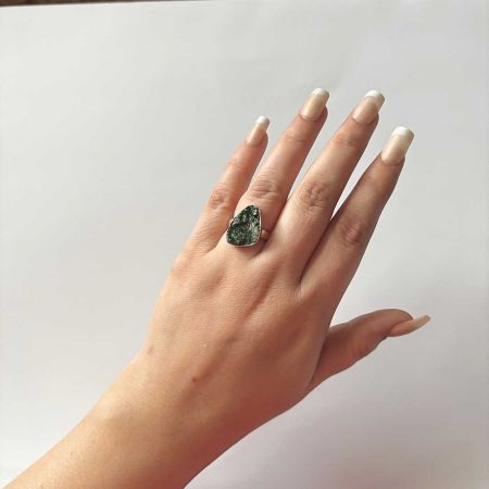 Uvarovite Ring
