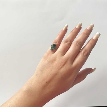 Uvarovite Ring
