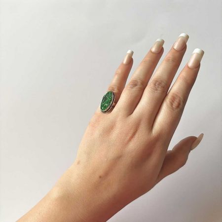 Uvarovite Ring