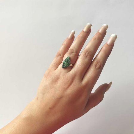 Uvarovite Ring