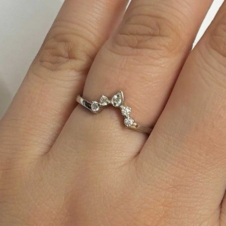 White Topaz Ring