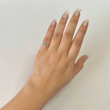White Topaz Ring