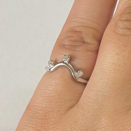 White Topaz Ring