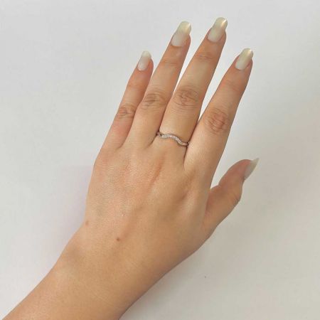 White Topaz Ring