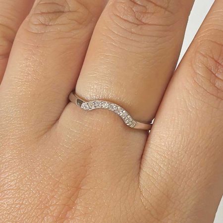 White Topaz Ring