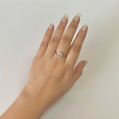 White Topaz Ring