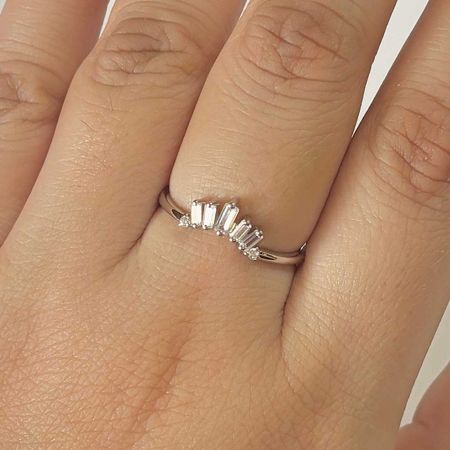 White Topaz Ring