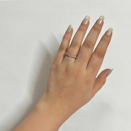 White Topaz Ring