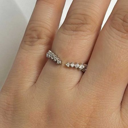 White Topaz Ring