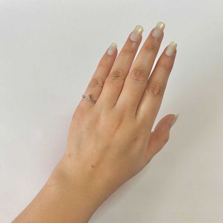 White Topaz Ring