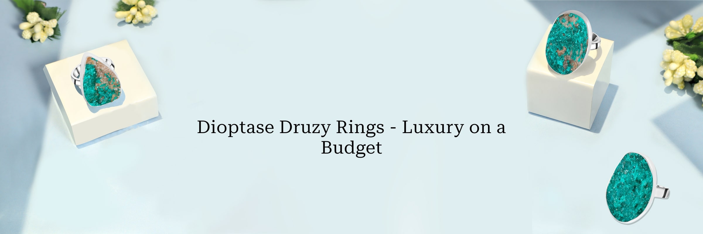 Style On A Budget: Affordable Dioptase Druzy Rings That Look Luxurious