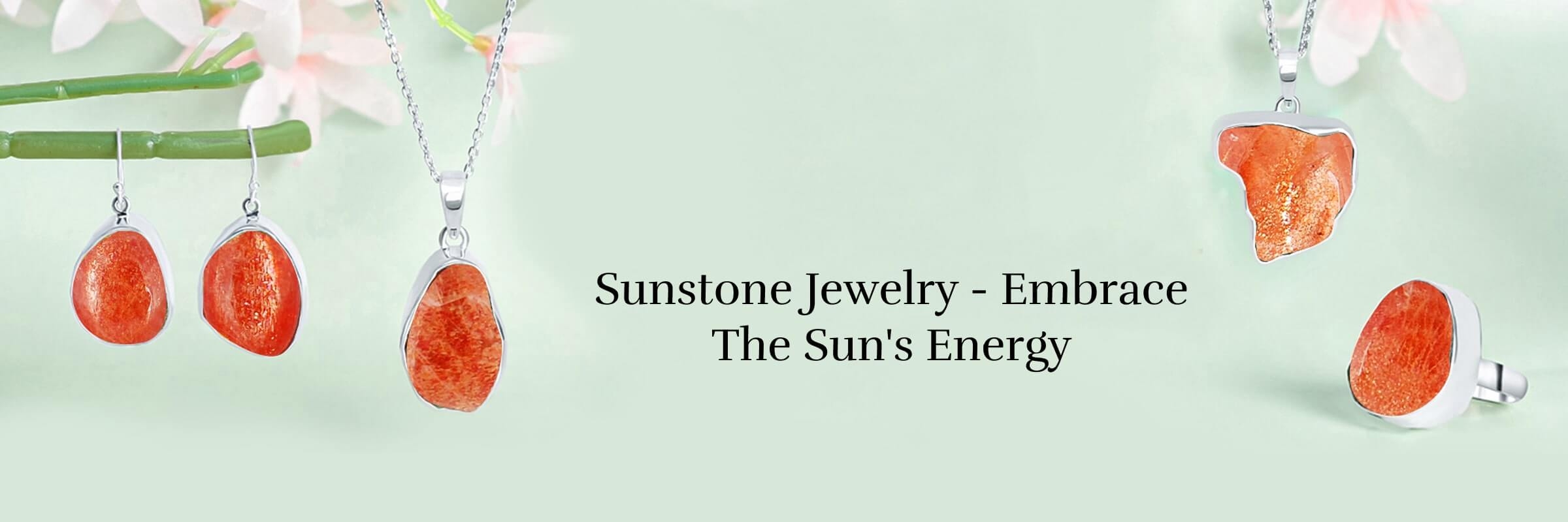 Celestial Carvings: Sunstone Jewelry Sculpted with Heavenly Artistry