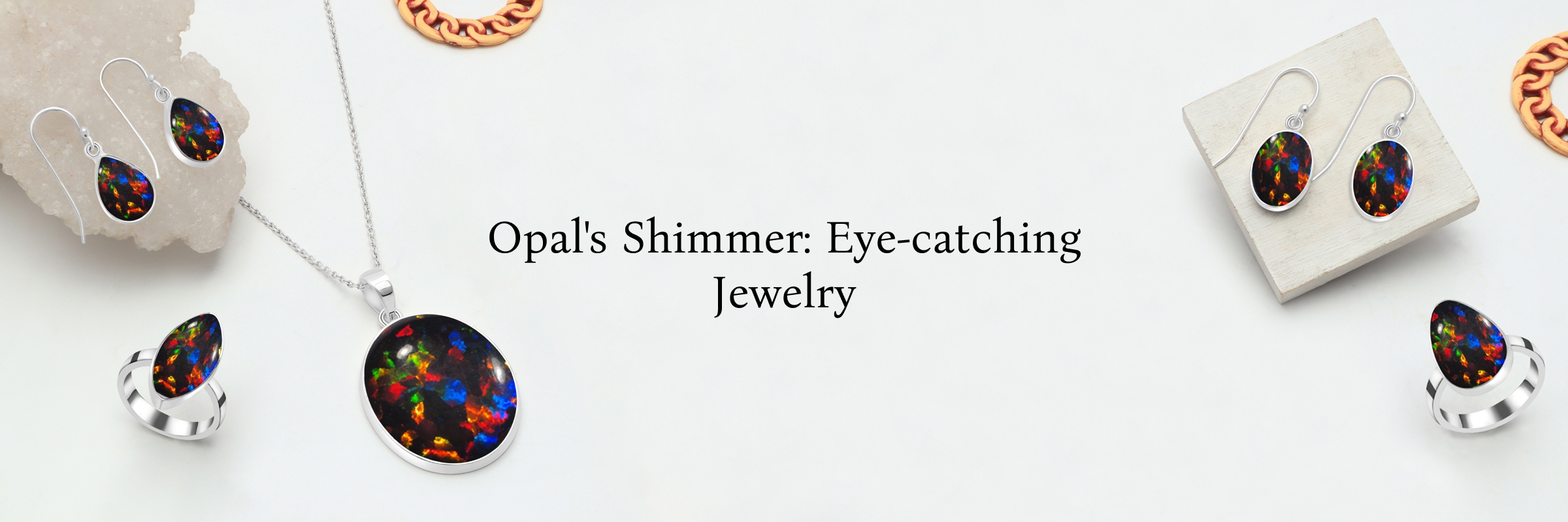Whimsical Whispers: Playful Synthetic Opal Jewelry for Unconventional Charm