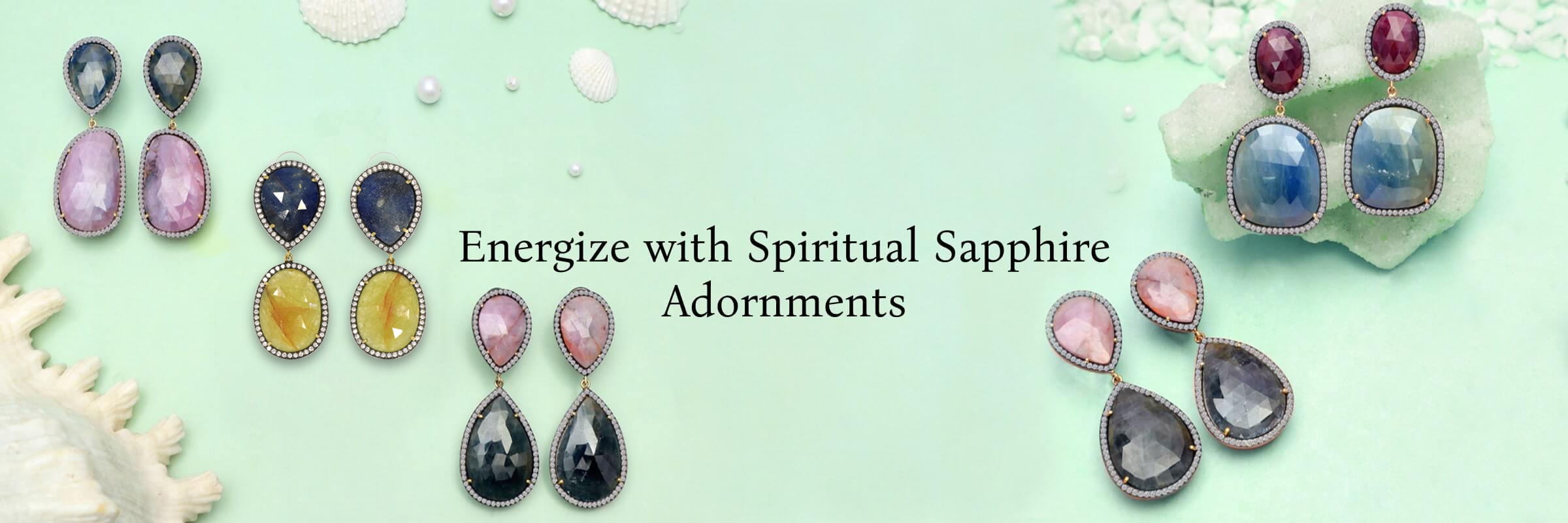 Mystical Aura: Sapphire Jewelry Infused with Spiritual Energy