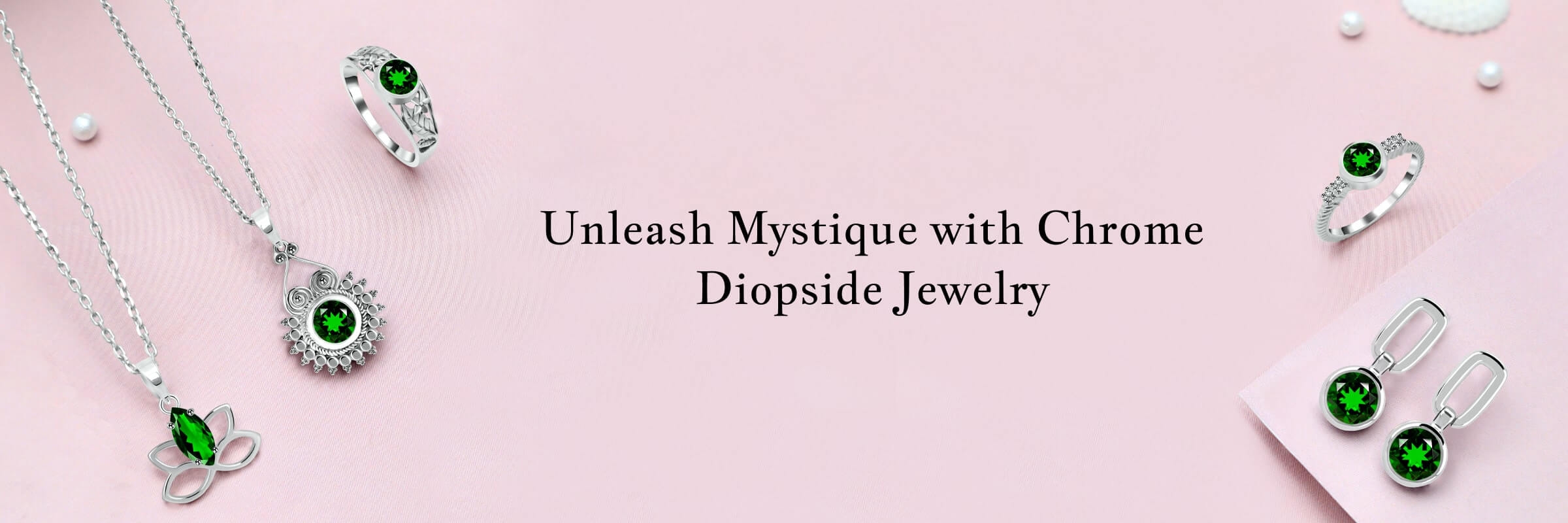 Enchanted Reflections: Mystical Chrome Diopside Jewelry for Inner Magic